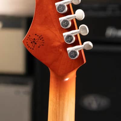 Novo Custom Shop Solus H2 Electric Guitar - Firebird Burst with Gig Bag image 7
