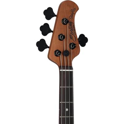 Sterling by Music Man StingRay RAY34 Electric Bass, Purple Sparkle image 4