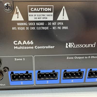 Russound CAA66 Multizone 6-Source 6-Zone Controller Amplifier PARTS image 6