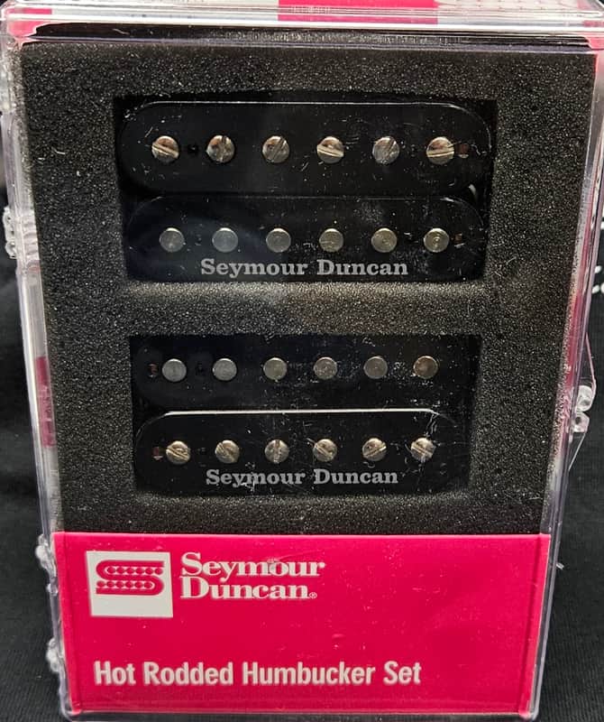 Seymour Duncan SH-4 and SH-2n Hot Rodded Humbucker Set - Black image 1