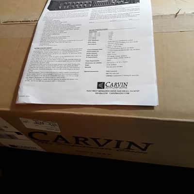 Carvin BX1600 Bass Amp Head (Rackmount) image 4