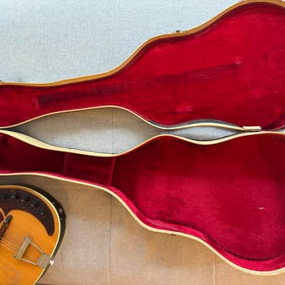 1959 Harmony H49 Stratotone Jupiter w/ DeArmond Gold Foil Pickups + 1958 Silvertone 1451 Tube Amp image 10