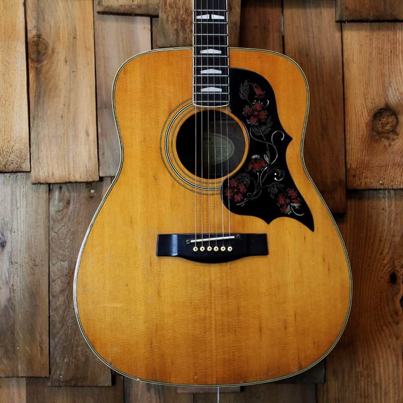 Yamaha FG-350W Jumbo Dreadnought Natural | Reverb