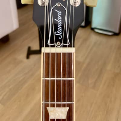 Gibson Les Paul Traditional Plain Top Zebra 2016 Lemon Burst image 12