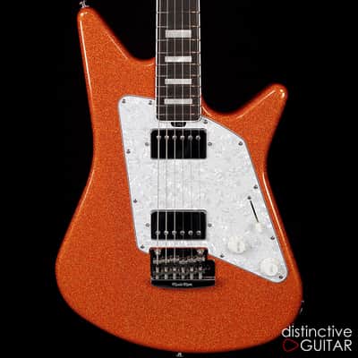 Ernie Ball Music Man Albert Lee HH Orange Crush Sparkle BFR #38/75 image 1
