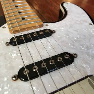 Baroness Custom G&L ASAT - Classic 'S' - 2015 - w/ Custom "Purple Burst" Stain image 5