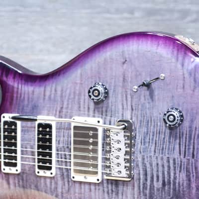 PRS S2 Studio Pattern Regular Faded Gray Black Purple Burst Electric Guitar w/Bag image 4