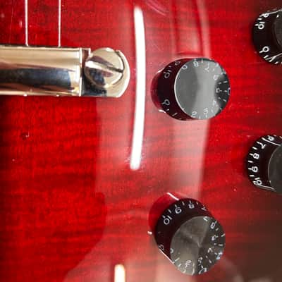 Epiphone Les Paul Custom Widow 2025 - Red Burst image 13