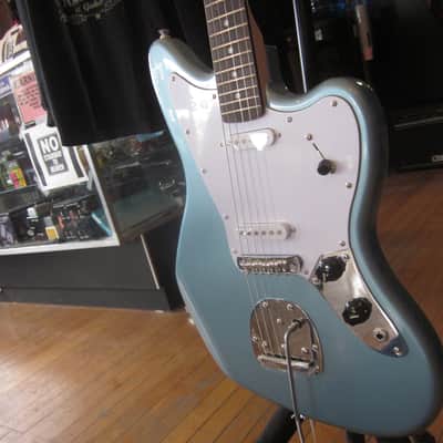 Fender Squier Limited Edition Affinity Series Jaguar Electric Guitar Ice Blue Metallic image 9