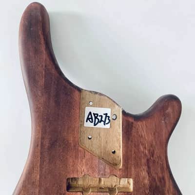 Mahogany Wood DIY Project 4 String Bass Body image 3