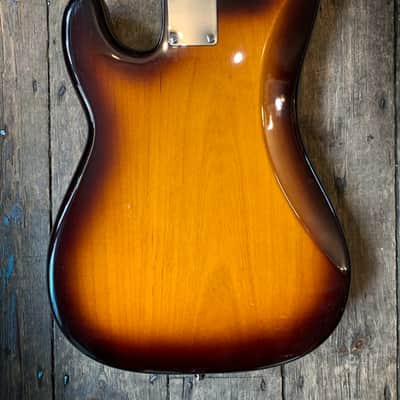 2011 Fender American Vintage '57' Precision Bass in Sunburst finish & case image 3