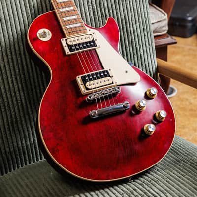 Gibson Les Paul Traditional Pro V Satin 2019 - Satin Wine Red image 1