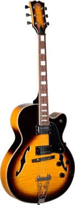 Teton Hollow Body Vintage Sunburst image 1