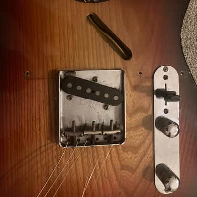 Fender Telecaster 1955 Sunburst Refin image 12