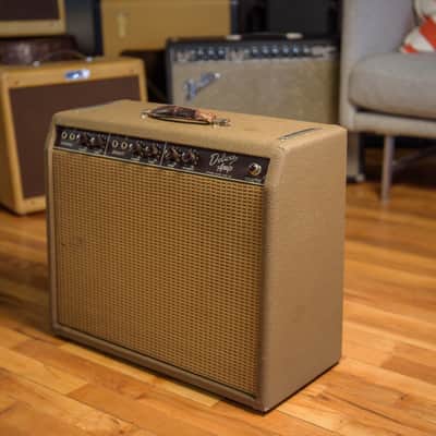 1963 Fender Brownface Deluxe owned by Ray LaMontagne image 2