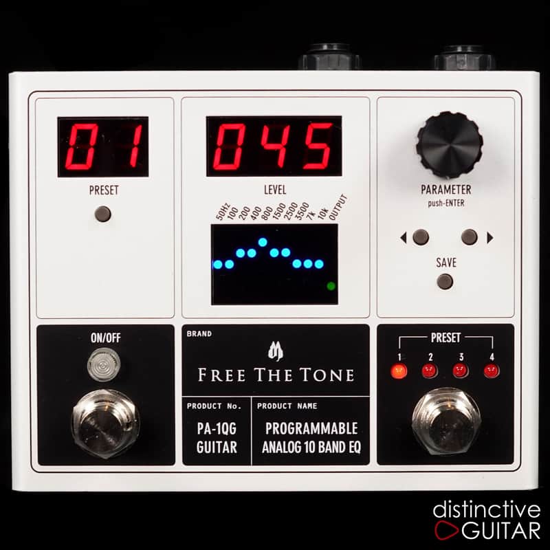Free The Tone PA10QG Programmable 10-Band Analog Guitar EQ | Reverb