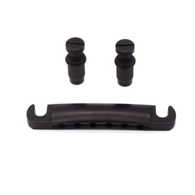 KD by AxLabs Tune-O-Matic Bridge & Stop Tailpiece - Black image 4