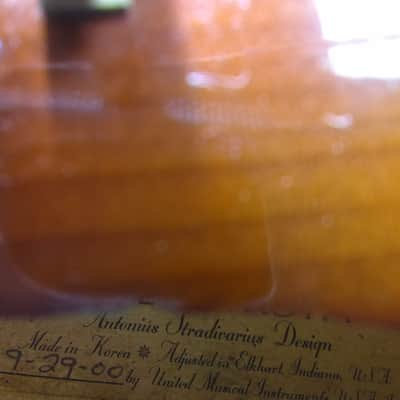 Scherl and Roth R270E3 3/4 Violin serial 7143986 2000 - Natural image 5