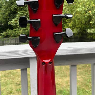 Spector (Kramer Era) NS-6 Neckthru Late 1980’s Trans Red Stain image 7