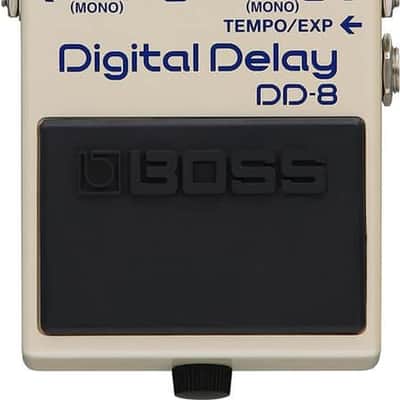 Boss DD-8 Digital Delay Effects Pedal - White image 1