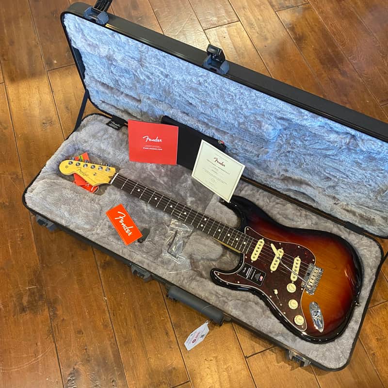 Fender American Professional II Stratocaster LH Rosewood 2021 Sunburst US210048323 image 1