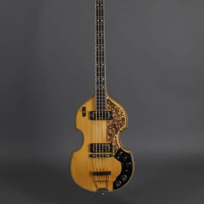Hofner 5000/1B Super Beatles Bass 1972 Natural image 1
