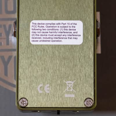 Suhr Rufus Reloaded 2010s Octave Fuzz - Green, Used w/ Original Box image 5