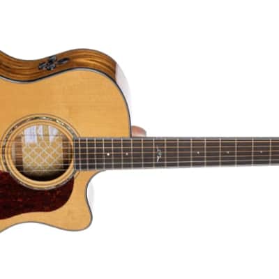 Cort Gold Series Gold-OC6 Bocote Acoustic-Electric Guitar w/ Solid Sitka Spruce Top, Bocote Back & Sides, Fishman Flex Electronics, Natural Glossy w/ Case, See Video, Mint Condition image 9
