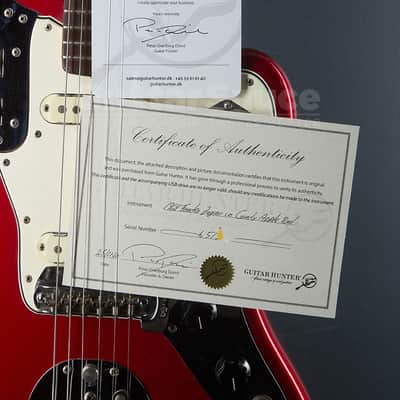 Fender Jaguar Original Vintage 1964 - Candy Apple Red (COD 2187VG) image 13