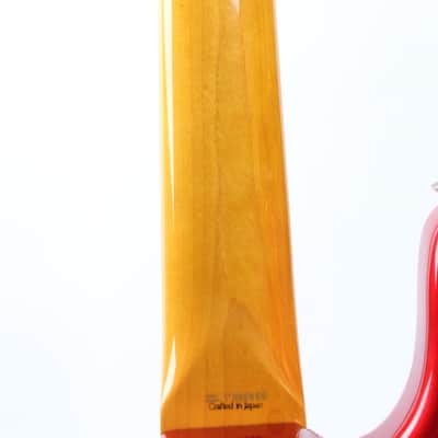 2002 Fender Precision Bass '62 Reissue candy apple red image 9