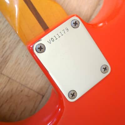 1983 Fender Stratocaster '57 Reissue Fullerton American Vintage Fiesta Red w/ohc, Hangtags image 14