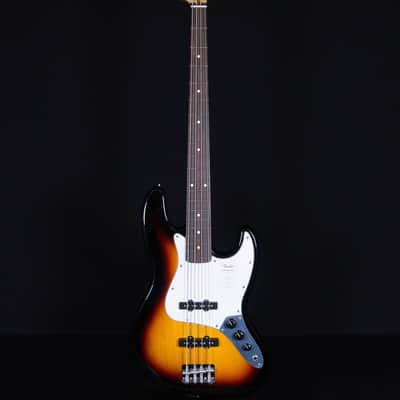 Fender Standard Jazz Bass, Laurel FB, 3-Color Sunburst image 5