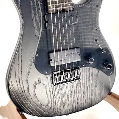 USED ESP LTD LSN1007 B 7-String Baritone Black Blast image 2