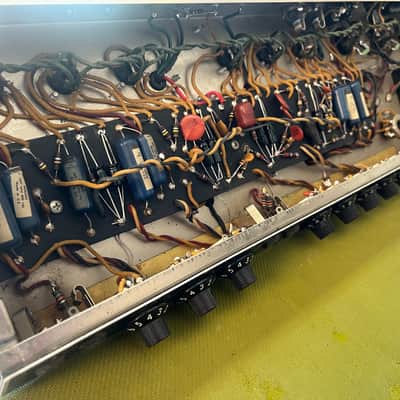 Vintage 1965 Fender USA Deluxe Reverb '60s Blackface Combo Tube Electric Guitar Amp 1960s image 16