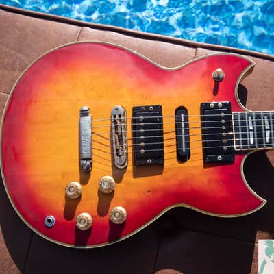 Customized 1981 Yamaha SG-2000 - HSH - Cherry Sunburst w Ebony Fretboard - Made in Japan - Pro Set Up! (Perfect Frets/Action/Intonation) image 14