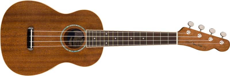 Fender Zuma Concert Ukulele 2018 - Present - Natural image 1