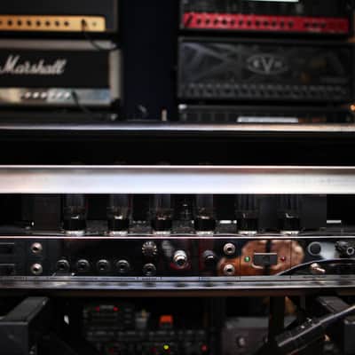 Mesa Boogie Dual Rectifier Rev F Revision F Chrome Chassis 2ch Solo Head - 1992 image 2
