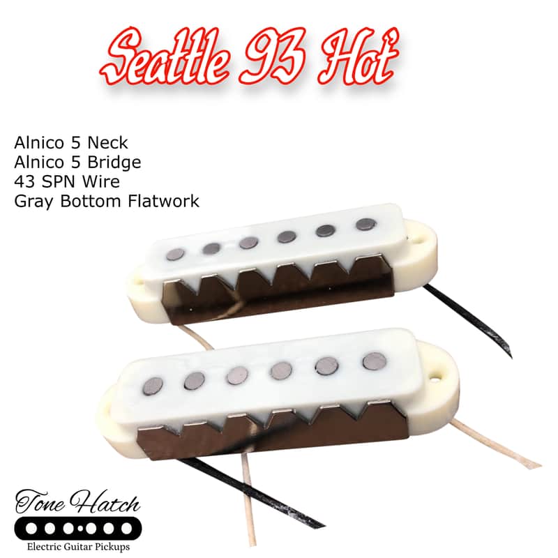 Tone Hatch Handwound HOT Jaguar Guitar Pickups-Hand Wound image 1