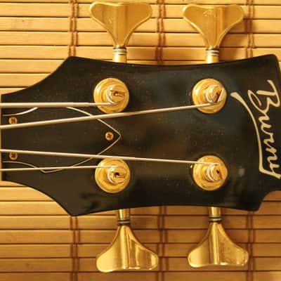 Burny ZB-85 signature Norio Toshiro ( Thunderbird Bass ) See-Thru Blue image 11