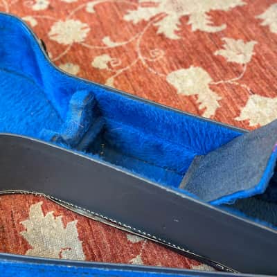 1960s Epiphone (Excelsior) 12-String Acoustic Case - Grey w/ Blue Lining image 8