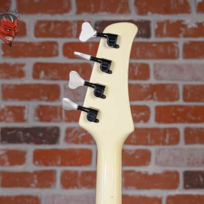 Hamer FBIV Classic White Built for Eric Brittingham of Cinderella 1988 w/Hard Shell Case image 10