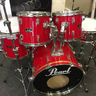 Pearl Vintage export series late 90's fire red image 1
