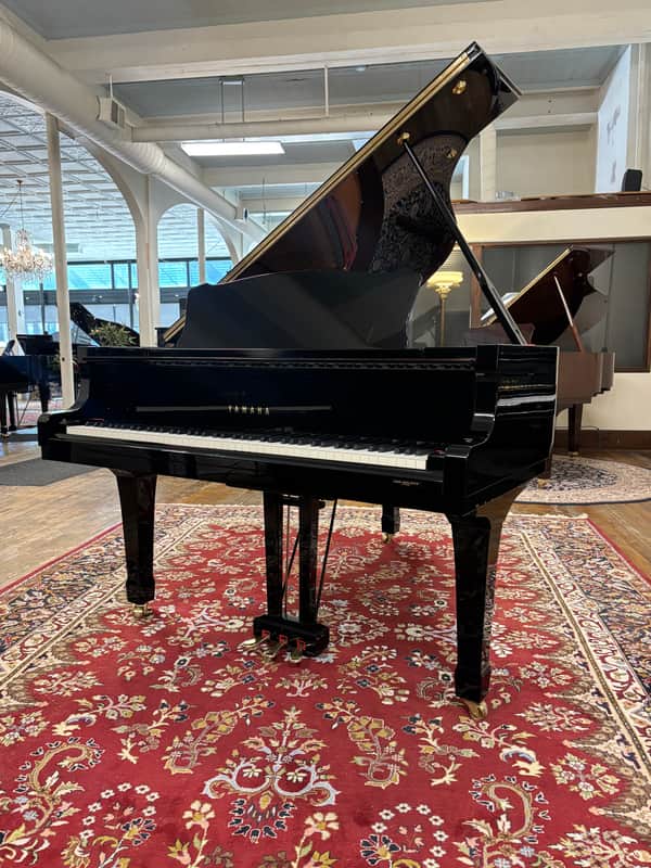 Yamaha C3 6'1" 2007 Ebony Polish. image 1