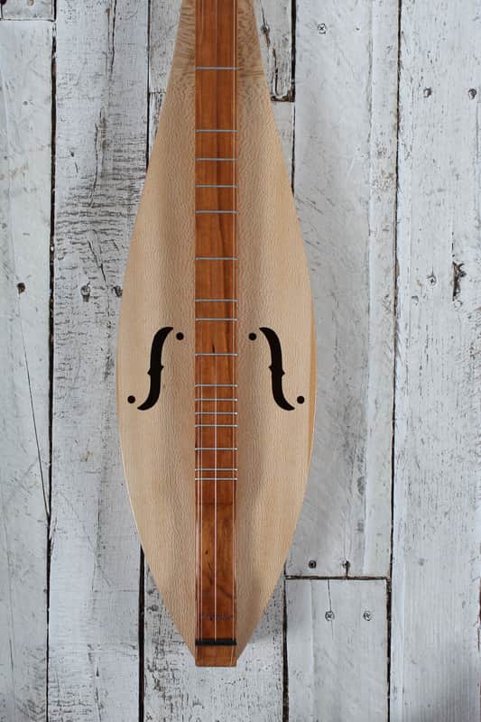 McSpadden Standard Dulcimer 4 String Flathead Teardrop Dulcimer with Gig Bag image 1