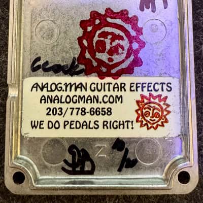 AnalogMan Sun Face BC109C Silicon Fuzz — Clockface Graphics + GigRig Virtual Battery image 8
