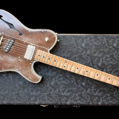 Dax&Co. Ironhorse Deluxe 2022 Grey/Rust patina Guitar W/ Hardshell Case & COA! image 6