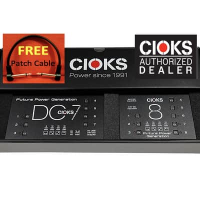 CIOKS DC7, C8E & CRUX SUPERPOWER BUNDLE⚡Power Pedals + Quad Cortex, Line 6 & Other FX Processors image 2