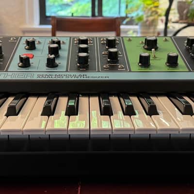 Moog Grandmother 32-Key Semi-Modular Analog Synthesizer 2018 - Present - Black / Multi-Colored Panel image 2