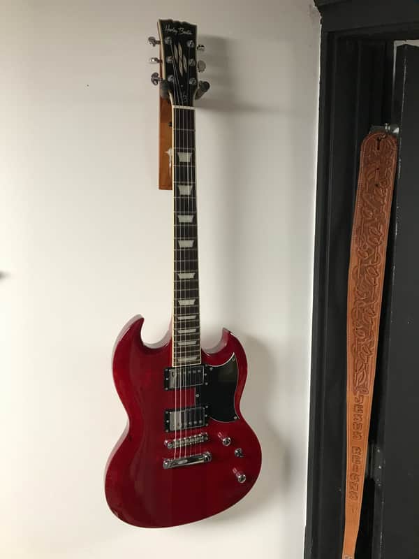 Harley Benton DC Custom Line Mid 2000’s - Red image 1