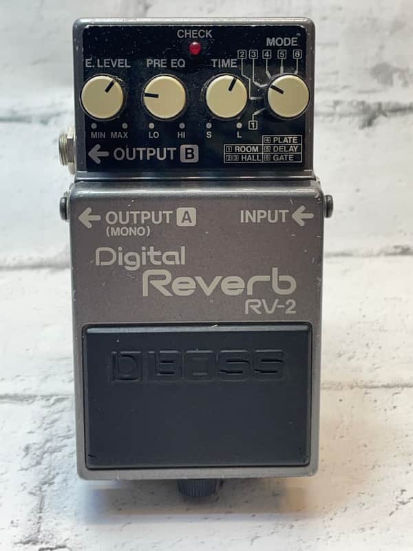 Boss RV-2 Digital Reverb